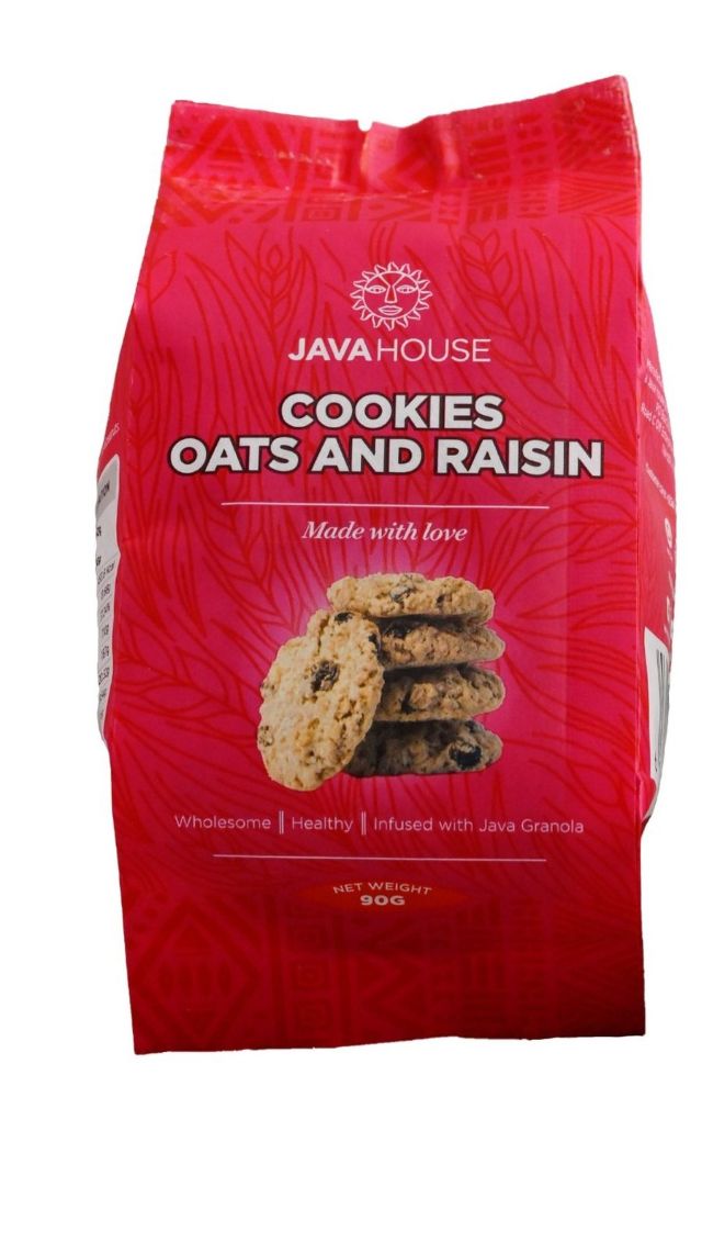 Java Oats - Raisin Cookies 90G